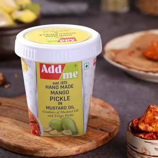 Homemade Mango Pickle - Traditional Aam Ka Achar with Natural Taste (500gm)