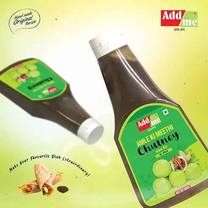 Amla Ki Meethi Chutney 450gm, Homemade Sweet & Spicy Amla Chatni Addme