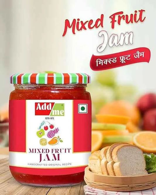 Mixed Fruit Jam 600gm – A Delicious Blend of 8 Fruits for Breakfast