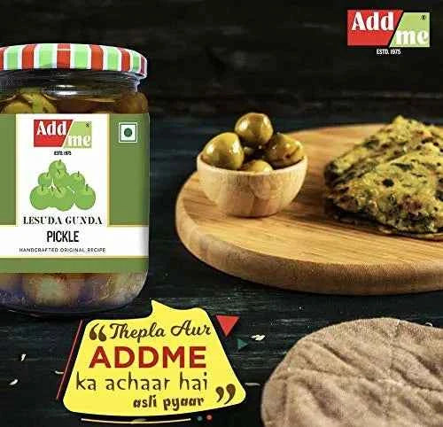 Rajasthani Lasoda Gunda Pickle 500gm, Handmade Lasoda Ka Achar