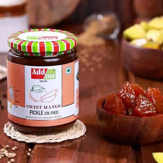 Sweet Mango Pickle, Aam ka Meetha Achar, Gujarati pickle & Rich – Add Me