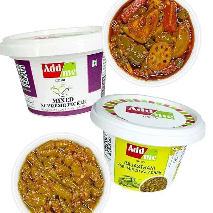 Add Me 7-in-1 Combo – Pickles, Murabbas & Chutneys 50gm Each Pack