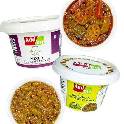 Add Me 7-in-1 Combo – Pickles, Murabbas & Chutneys 50gm Each Pack