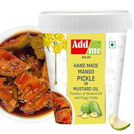 Homemade Mango Pickle - Traditional Aam Ka Achar with Natural Taste (500gm)