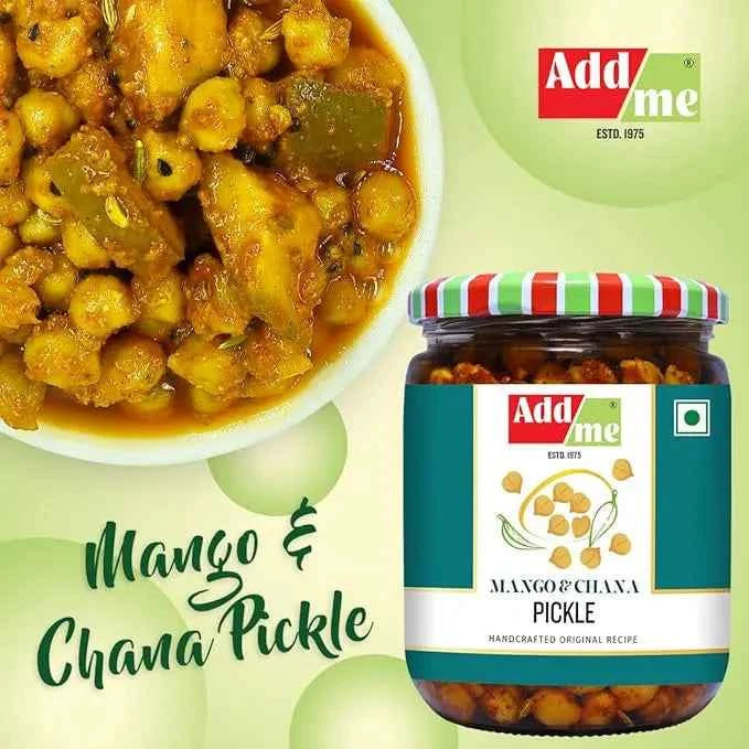 Add Me Mango & Chana Pickle – Tangy, Spicy, Authentic Taste