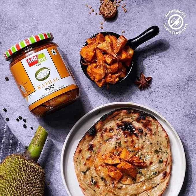 Bold & Spicy Jackfruit Pickle, Traditional Kathal Achar 500gm – Add Me