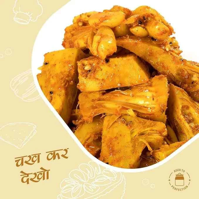 Bold & Spicy Jackfruit Pickle, Traditional Kathal Achar 500gm – Add Me