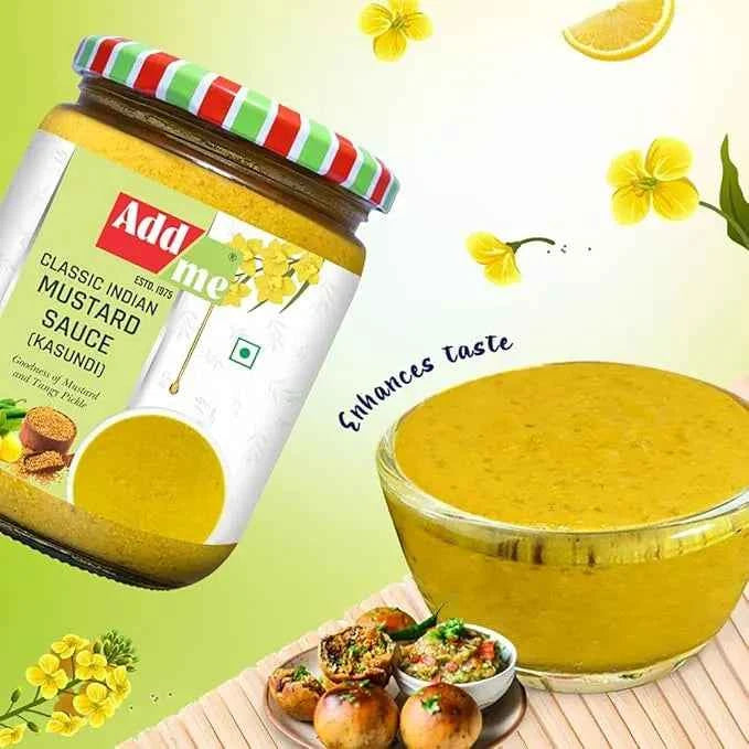 Classic Indian Mustard Sauce 500gm, Homemade Bengal Kasundi Chatni