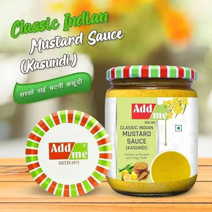 Classic Indian Mustard Sauce 500gm, Homemade Bengal Kasundi Chatni