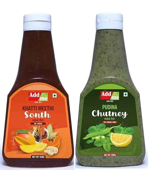 Dhania Pudina Chutney And Sonth  Combo(Pack of 2)