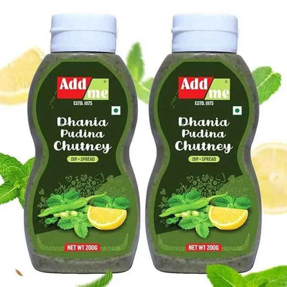 Dhania Pudina Chutney  | Mint Sauce Pack Of 2