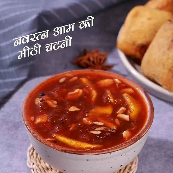 Dry Fruits Mango Chutney 350gm, Sweet Mango Chutney with Raisin, Spice