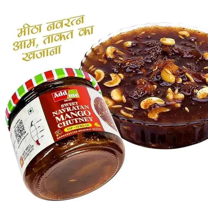 Dry Fruits Mango Chutney 350gm, Sweet Mango Chutney with Raisin, Spice