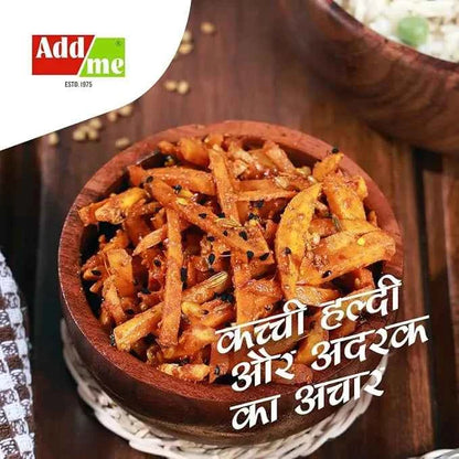 Fresh Turmeric & Ginger Pickle 500gm,  Easy Homemade Achar