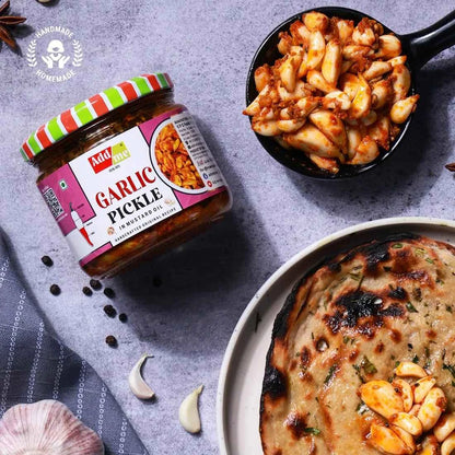 Garlic Pickle, Homemade Lahsun Ka Tasty Achar