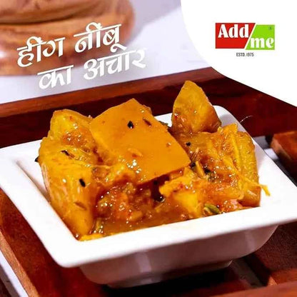 Heeng Lemon Pickle Without Oil – Tangy, Zesty & Aromatic, Add Me