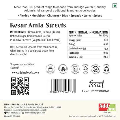 Homemade Kesar Amla Murabba Vitamin C Immunity Booster ifo