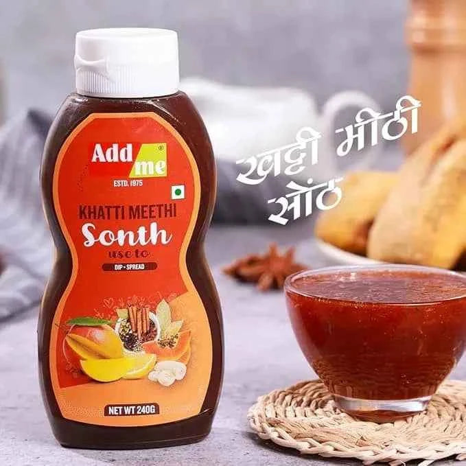 Khatti Meethi Sonth Chutney 240gm Pack of 2 - Add Me