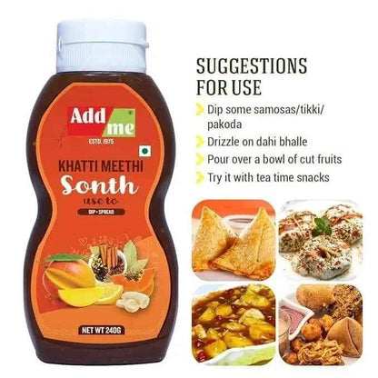 Khatti Meethi Sonth Chutney 240gm Pack of 2 - Add Me