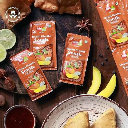 Khatti Meethi Sonth Chutney 48 Sachets, Samosa Chatni PaniPuri Sauce