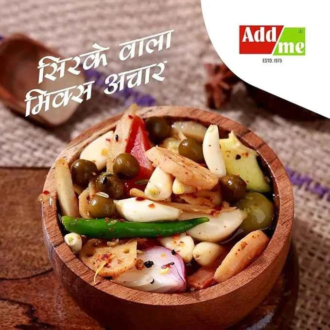 Mixed Pickle In Apple Cider Vinegar 500gm, Goodness Of Mixed Pickles, Sirka Wala Achar