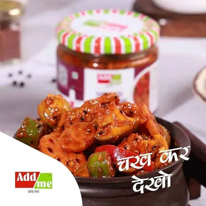 Mixed Supreme Pickle In Mustard Oil 300gm, Handmade Achar