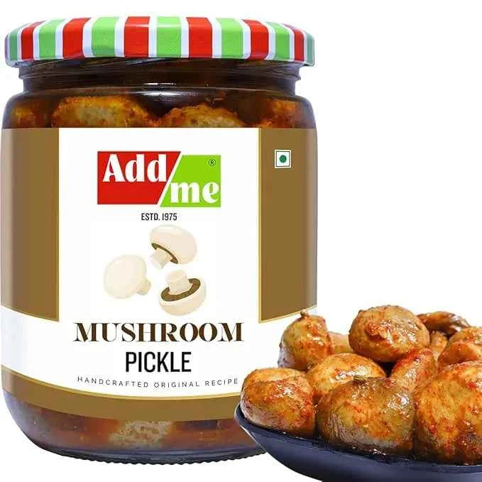 Mushroom Pickle, oyster, masalamatic, spicy, veg achar, 500gm, Add Me