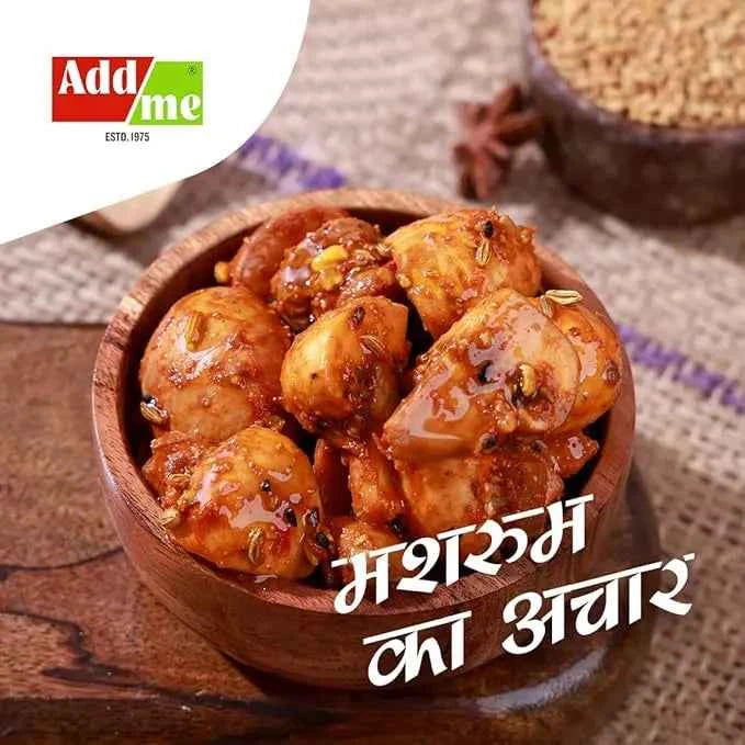 Mushroom Pickle, oyster, masalamatic, spicy, veg achar, 500gm, Add Me