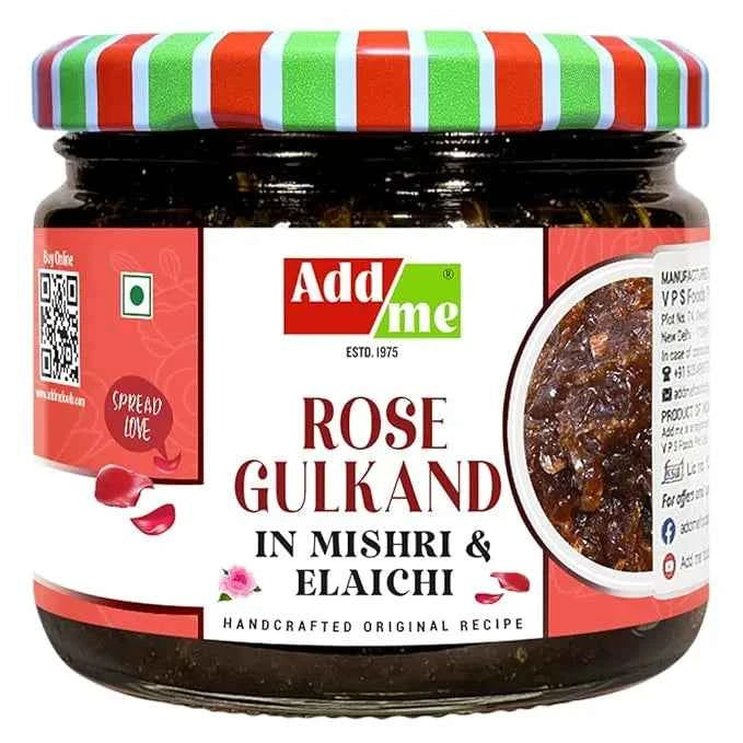 Organic Gulkand 350gm – Premium Rose Petal Jam for Health Benefits