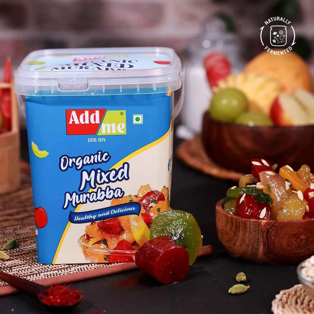 Premium Mix Murabba With Kesar, Elaichi 1kg, Fresh, Delicious Muraba