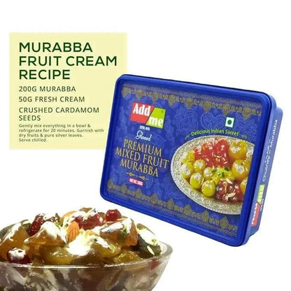 Premium Mix Murabba With Kesar, Elaichi 500gm Fresh Delicious Muraba