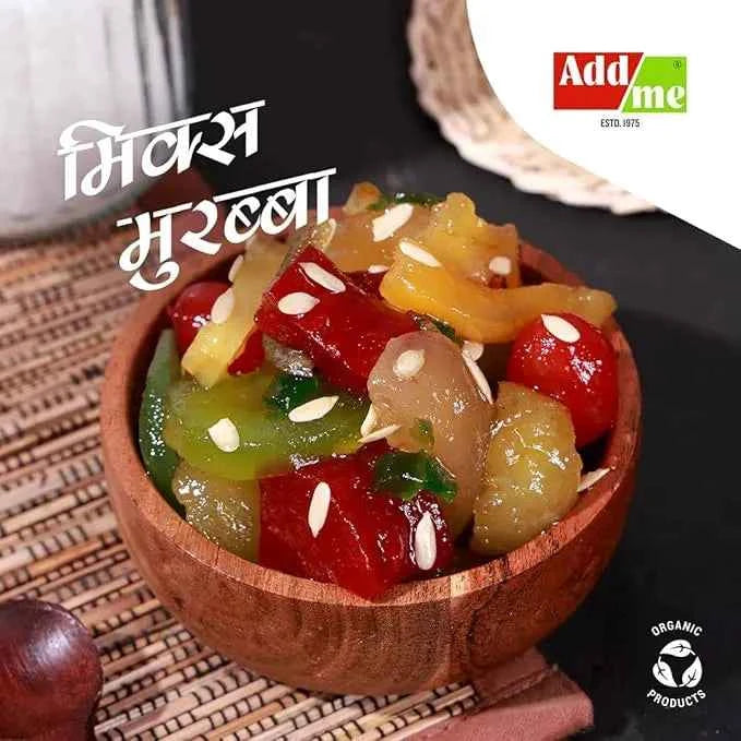 Premium Mix Murabba With Kesar, Elaichi 500gm Fresh Delicious Muraba