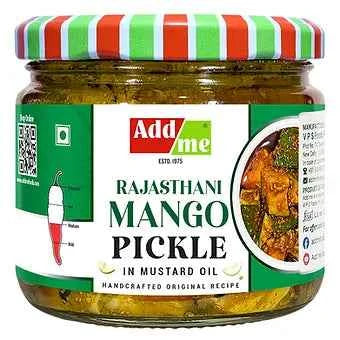 Traditional Rajasthani Mango Pickle 300g | Handmade Aam Ka Achar with Authentic Spices