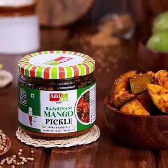 Traditional Rajasthani Mango Pickle 300g | Handmade Aam Ka Achar with Authentic Spices