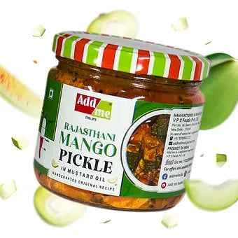 Traditional Rajasthani Mango Pickle 300g | Handmade Aam Ka Achar with Authentic Spices