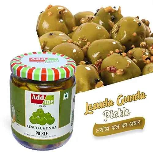 Rajasthani Lasoda Gunda Pickle 500gm, Handmade Lasoda Ka Achar