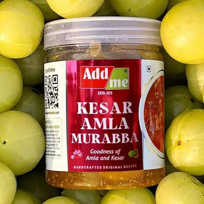 Seedless Amla Murabba With Kesar, Elaichi, 500gm, Naturally Preserved
