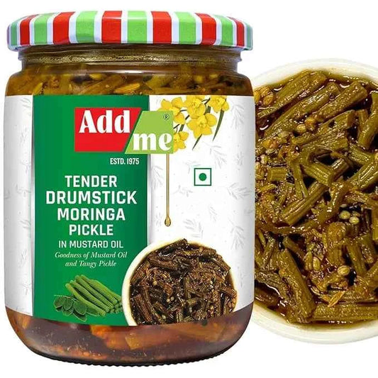 Tender Drumstick Moringa Pickle 500gm, Homemade Traditional Sehjan ka Achar