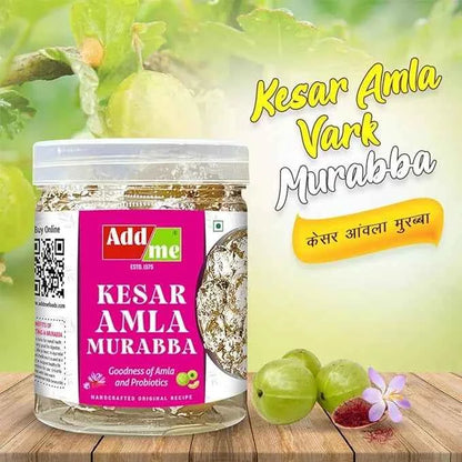 Vark Amla Murabba With Kesar, Elaichi, 400gm | Naturally Sweet Awla