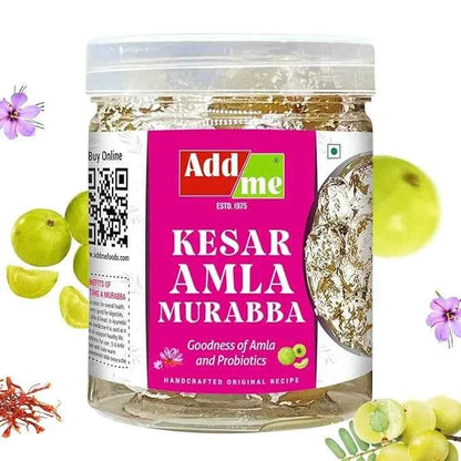 Vark Amla Murabba With Kesar, Elaichi, 400gm | Naturally Sweet Awla