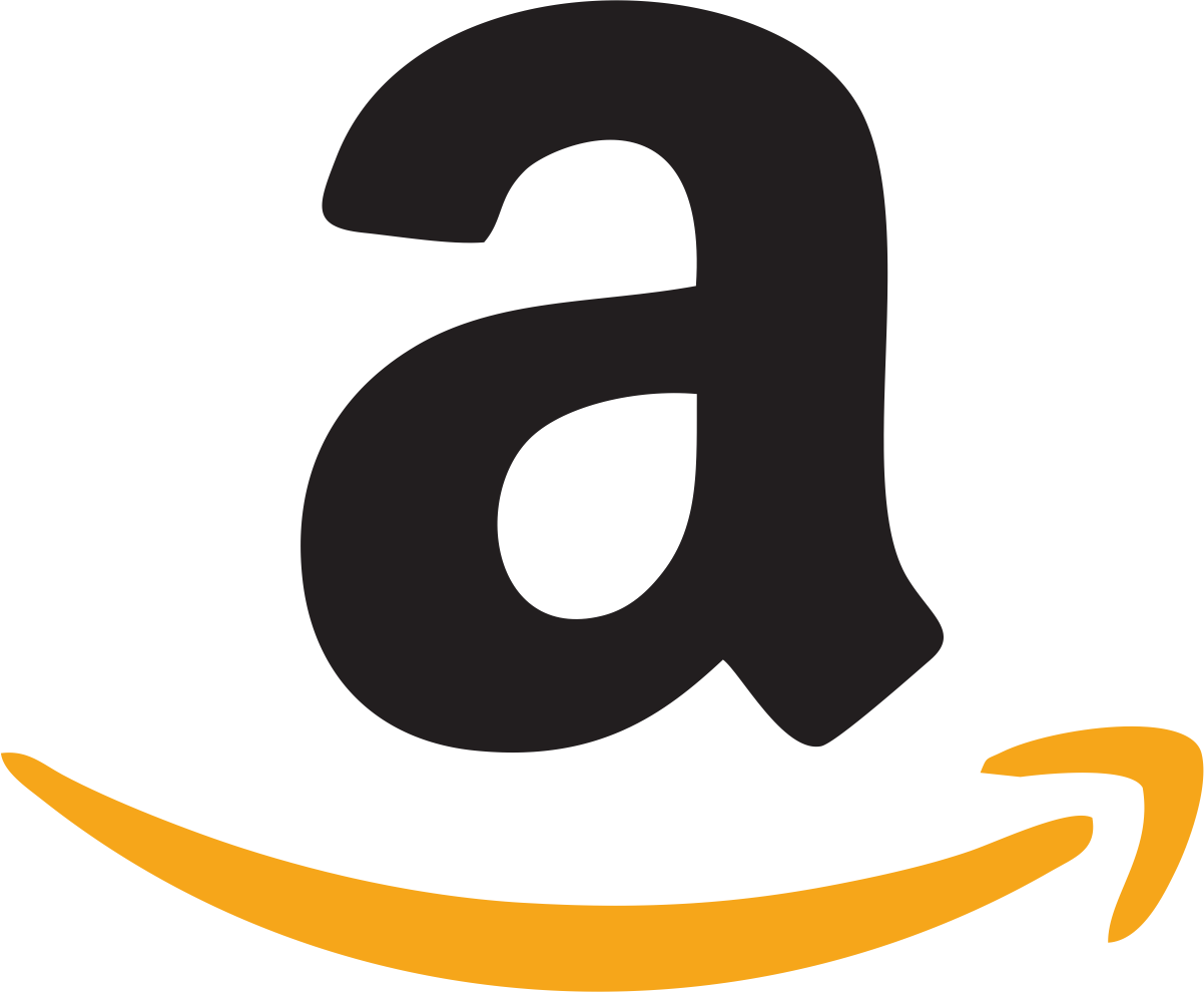 Amazon logo with a black letter 'a' and a yellow curved line on a white background.
Addme 
