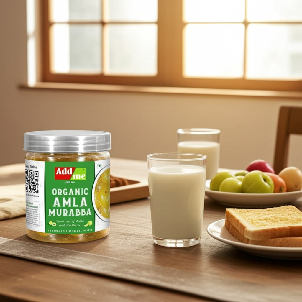 Add Me Dry Amla Murabba 400 gm – Organic Amla Preserve for Health